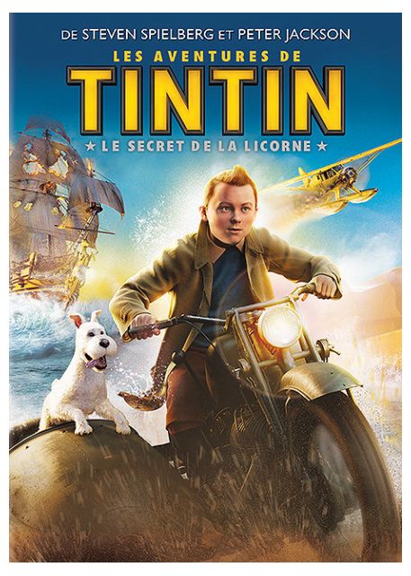 Les Aventures de Tintin le Secret de la Licorne [DVD à la Location]