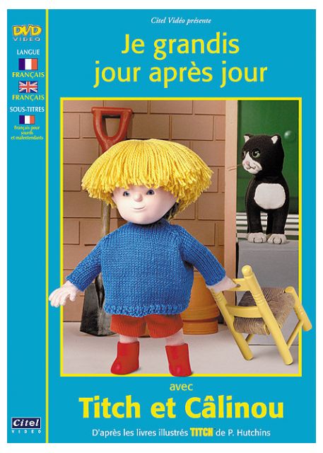 Je Grandis Jour Après Jour Avec Titch Et Câlinou, Vol. 3 [DVD] - flash vidéo
