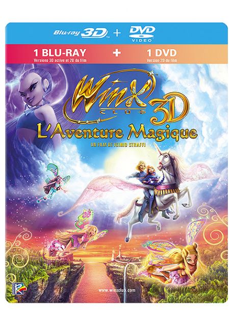 Winx Club, L'aventure Magique En 3D [Combo DVD, Blu-Ray 3D]