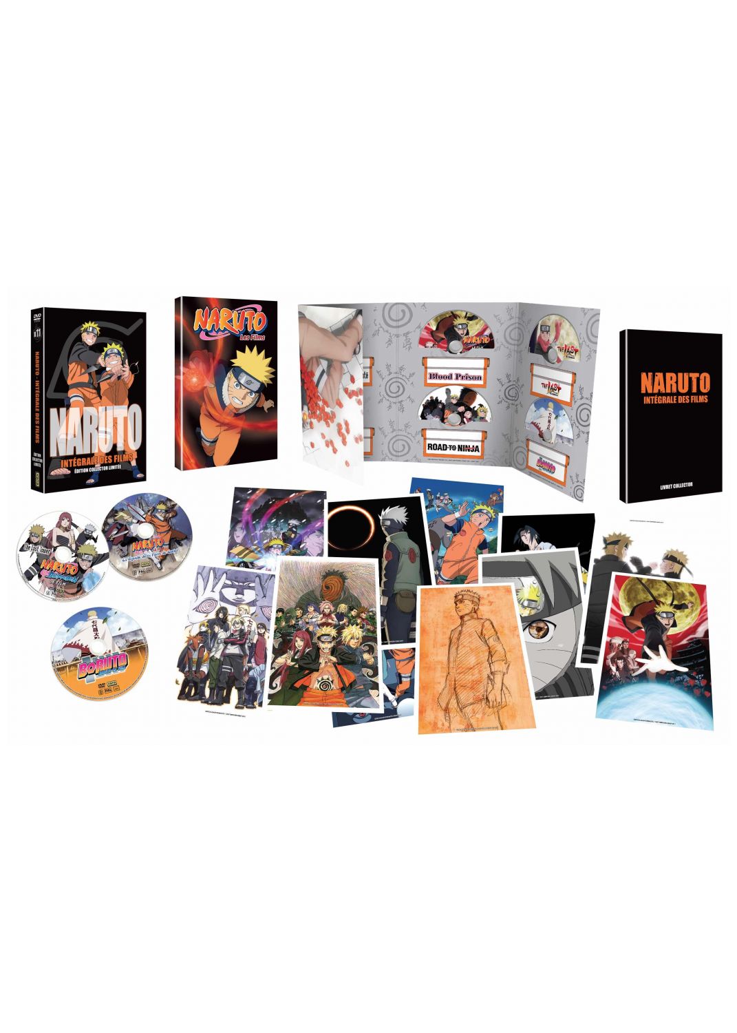 Naruto - Intégrale des Films - Edition Collector Limitée - flash vidéo