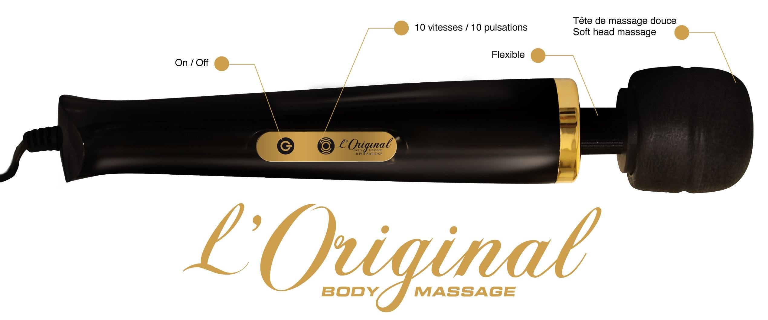 Wand Body Massage L'Original [sextoys] - flash vidéo
