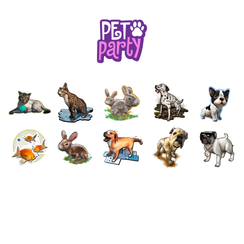 STICKERS Pet Party - flash vidéo