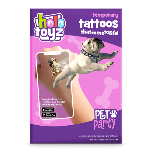 Temporary TATTOOS Pet Party - flash vidéo