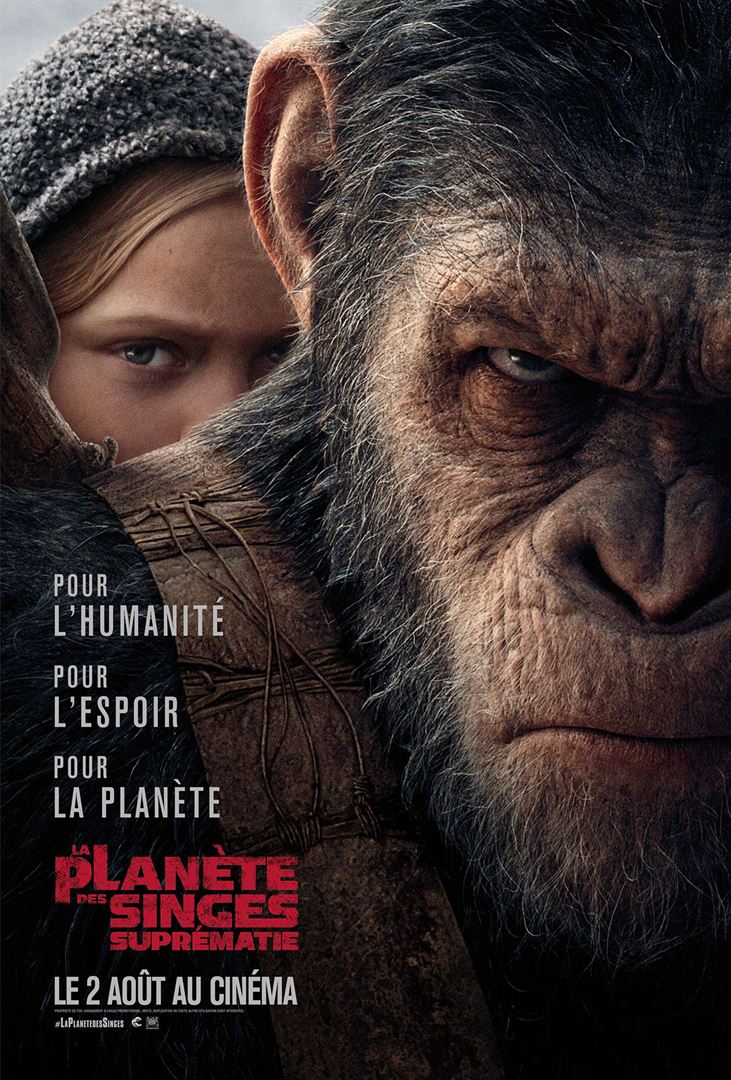 La Planète des Singes - Supprématie [DVD à la location] - flash vidéo