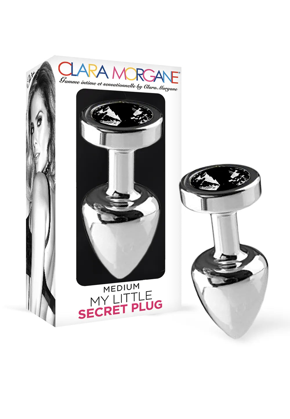 Plug Anal M Noir Clara Morgane My Little Secret Plug [sextoys] - flash vidéo
