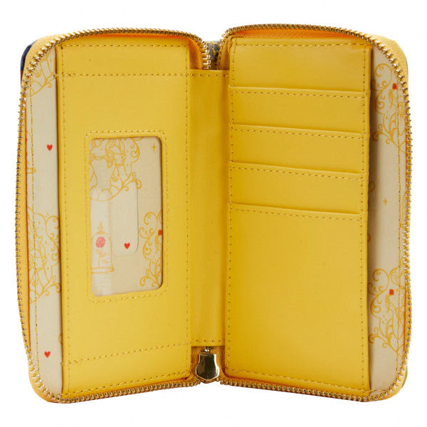 Loungefly: Disney Beauty and the Beast - Belle Princess Scene Zip Around Wallet - CONFIDENTIAL ENG Merchandising - flash vidéo