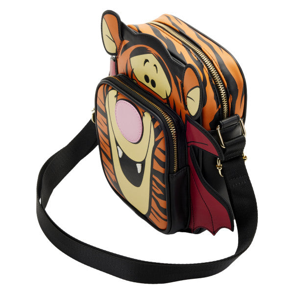 Loungefly: Disney Winnie the Pooh - Halloween Tigger Cosplay Passport Bag - flash vidéo