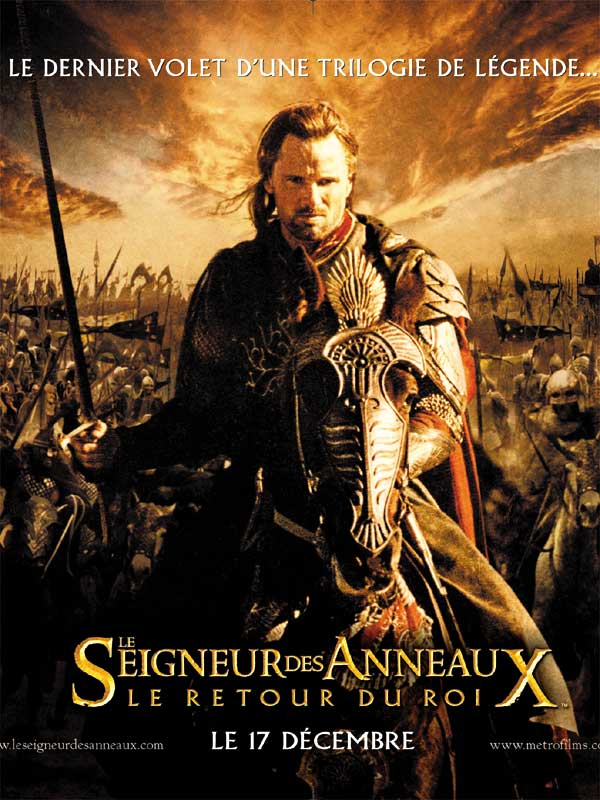 Le Seigneur des Anneaux : Le Retour du Roi [DVD à la Location] - flash vidéo