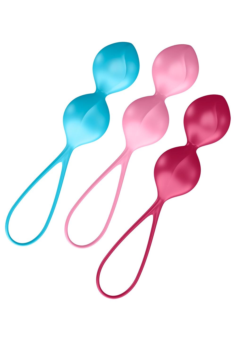 Marc Dorcel - Set de 3 boules de geishas Satisfyer Loveballs double [Bien être et santé] - flash vidéo