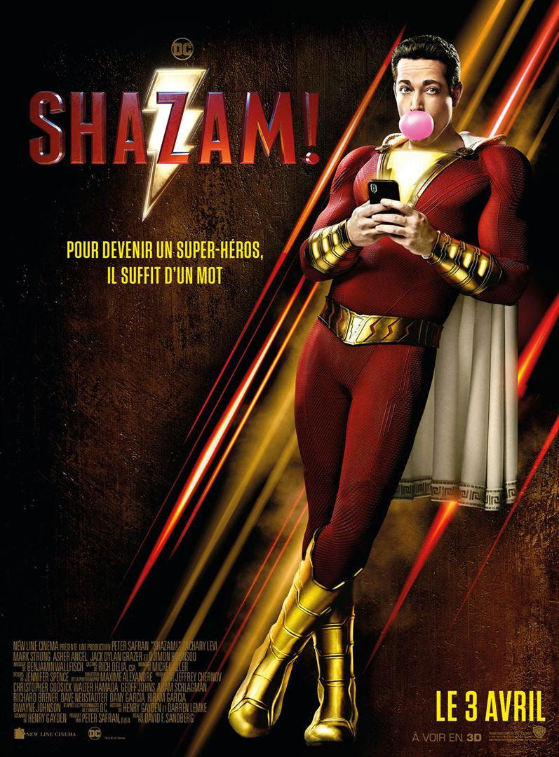 flashvideofilm - Shazam " DVD à la location " - Location