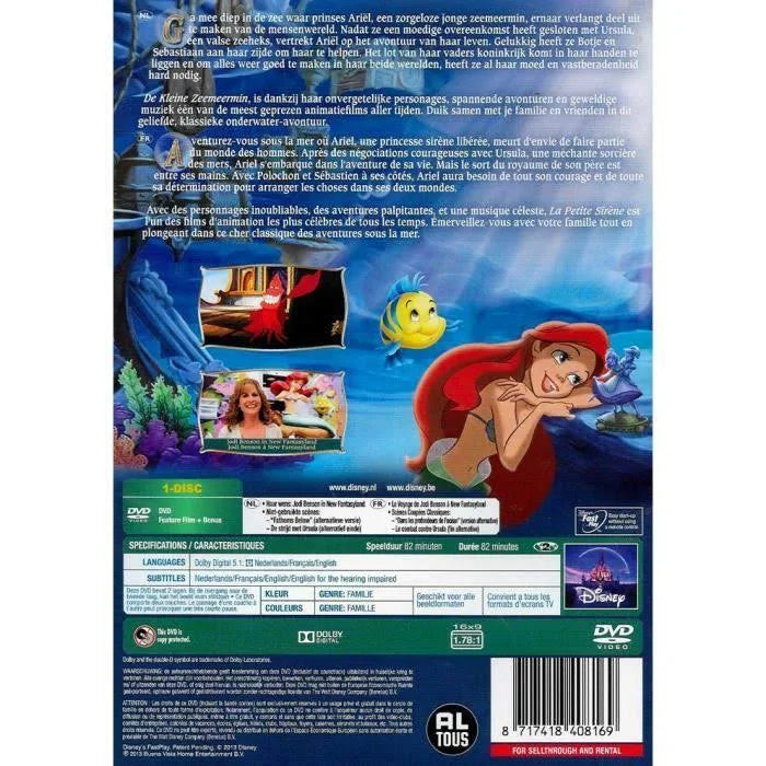 La Petite Sirène - Diamond Edition - DVD - flash vidéo