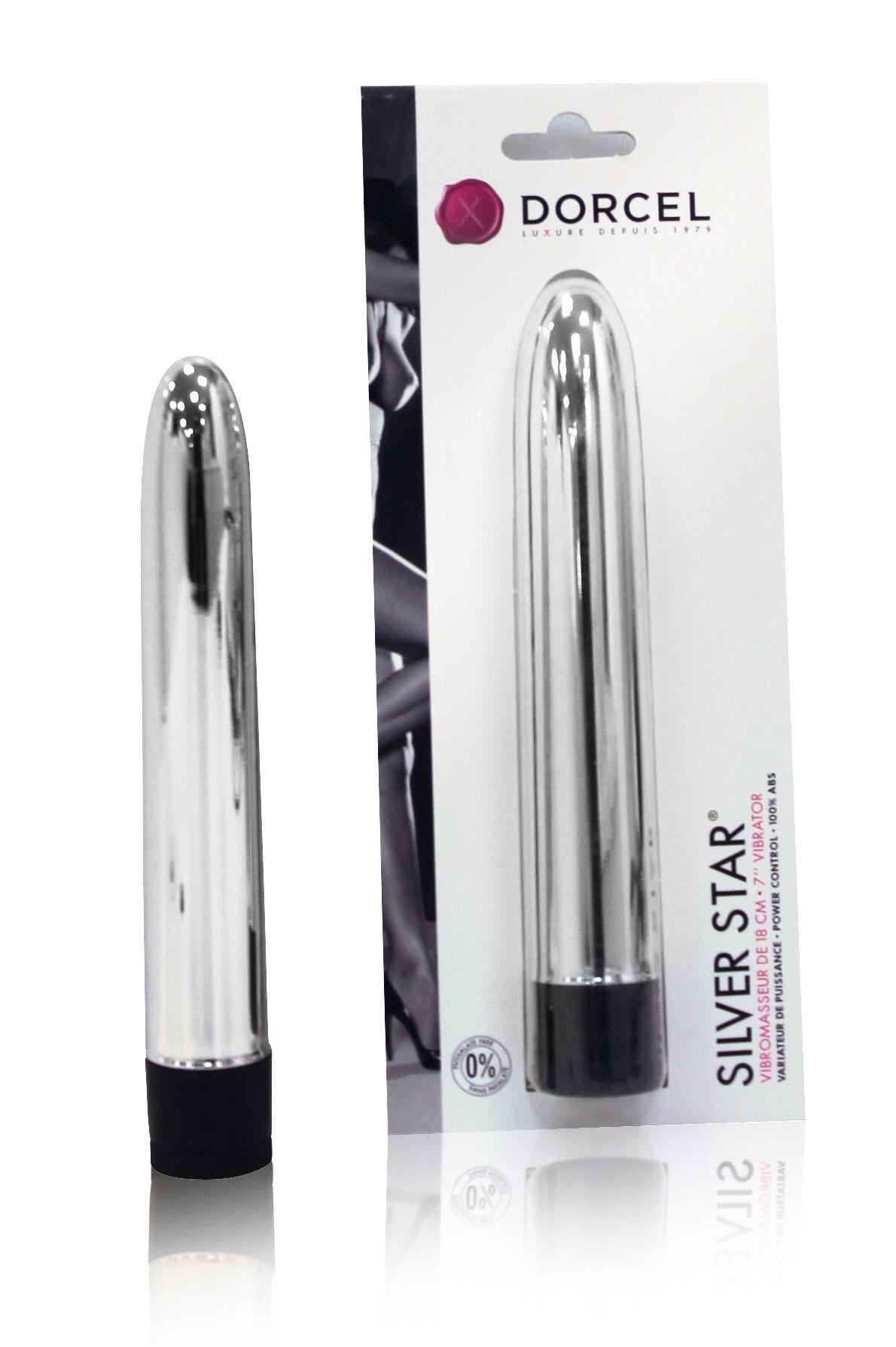 Vibromasseur DORCEL 18 Silver star [Sextoys] - flash vidéo