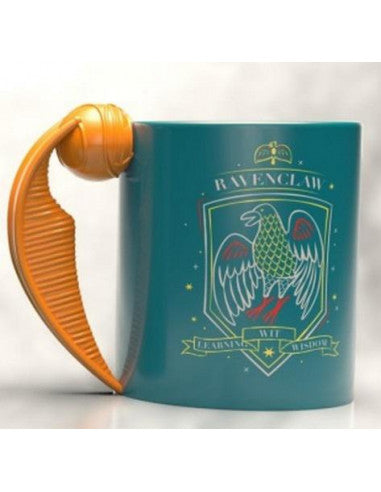 Harry Potter - Mug Blason de Serdaigle avec anse en forme de Vif d'Or - flash vidéo