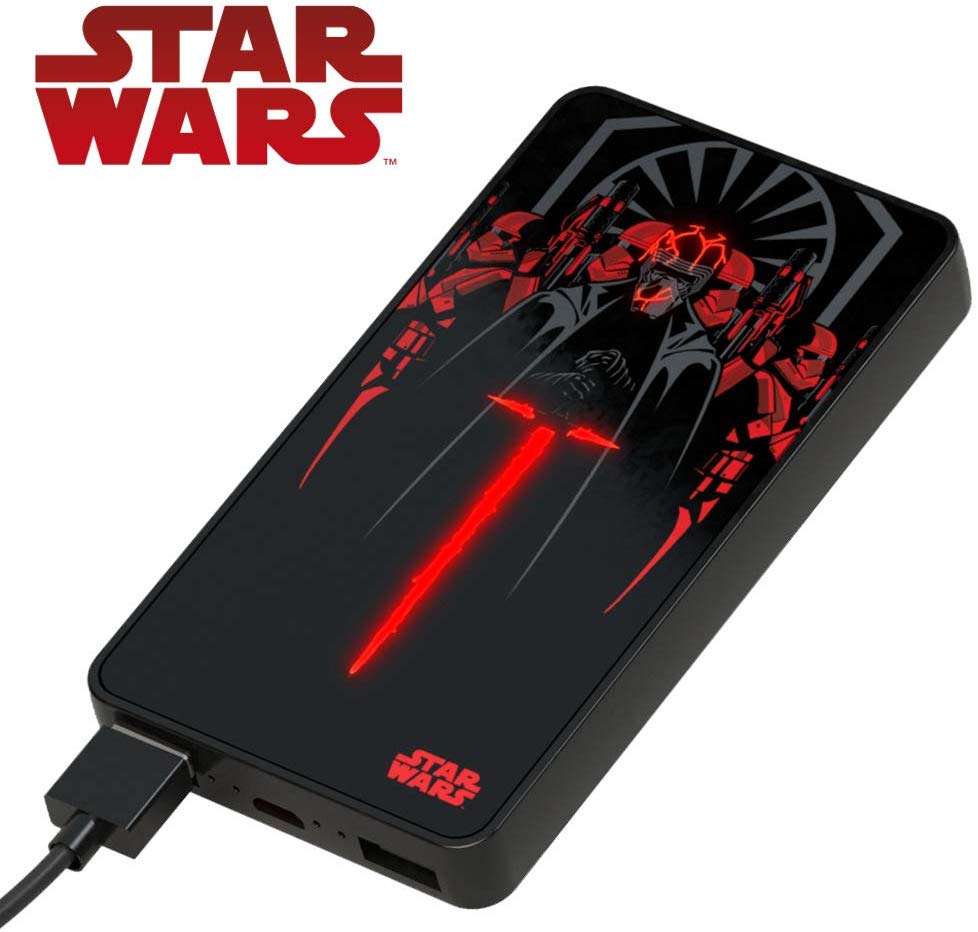 Tribe - Star Wars Kylo Ren Power Bank 6000mAh - flash vidéo
