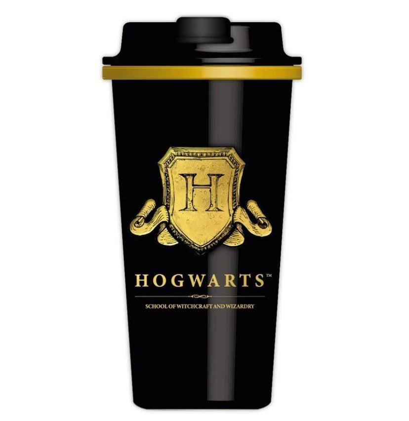 Harry Potter - Mug isotherme à couvercle amovible Poudlard 450ml