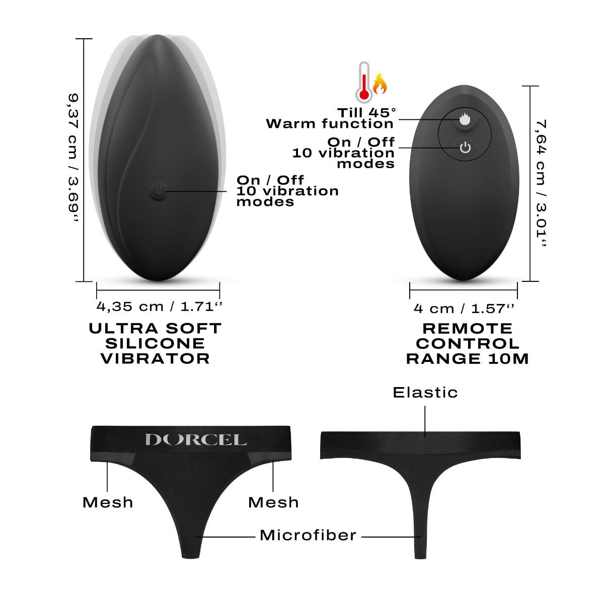 Marc Dorcel - Kit stimulateur Discreet Vibe et string Panty Lover [Sextoys] - flash vidéo